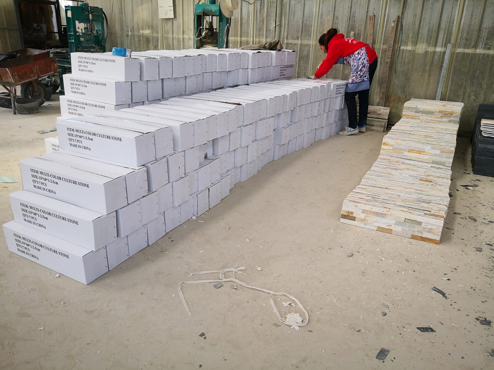 Steel-wire multi-point locking and loading inspection before container sealing