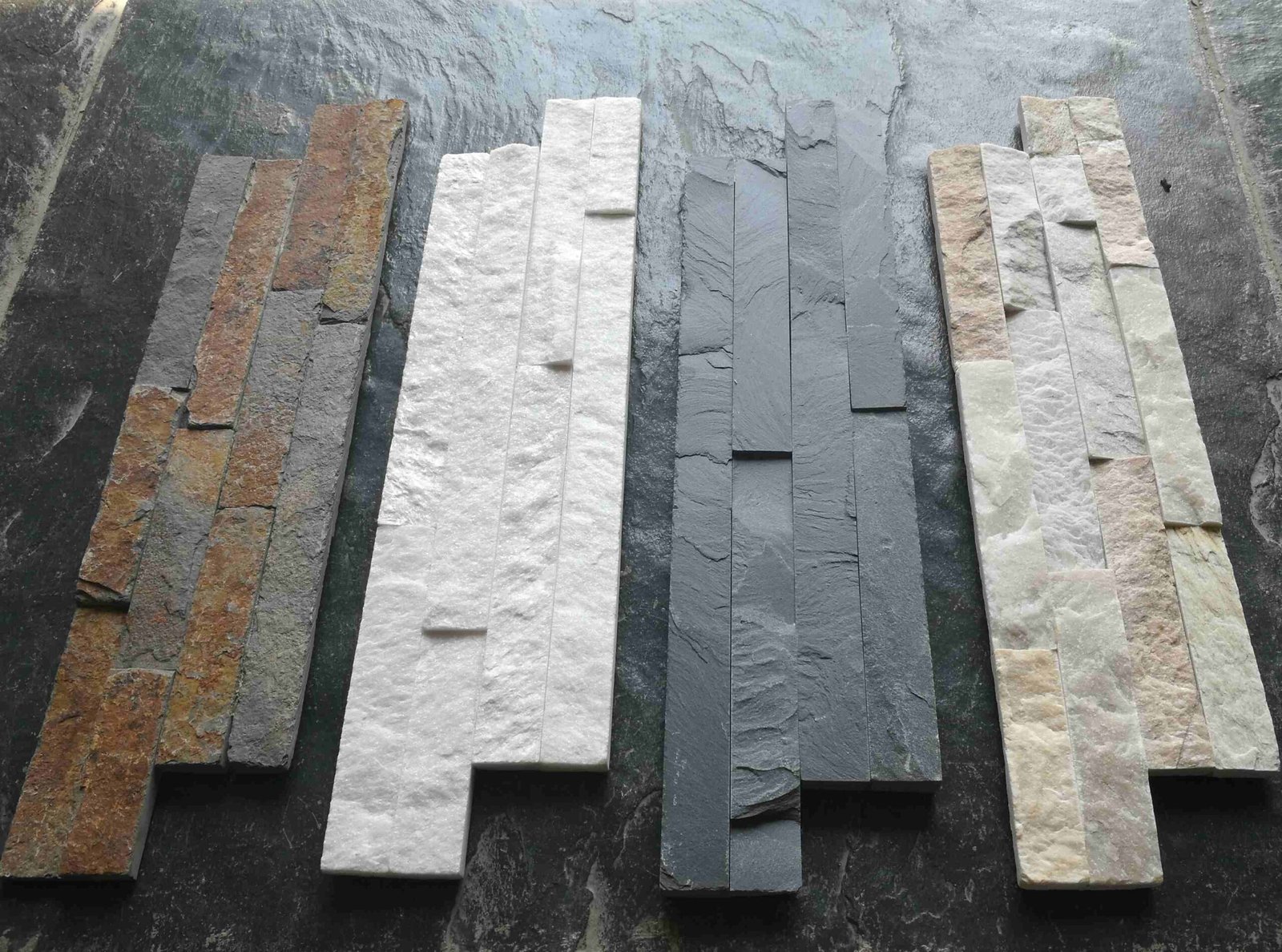 Ultra-thin ledgestone panels 36x10cm for European modern facades