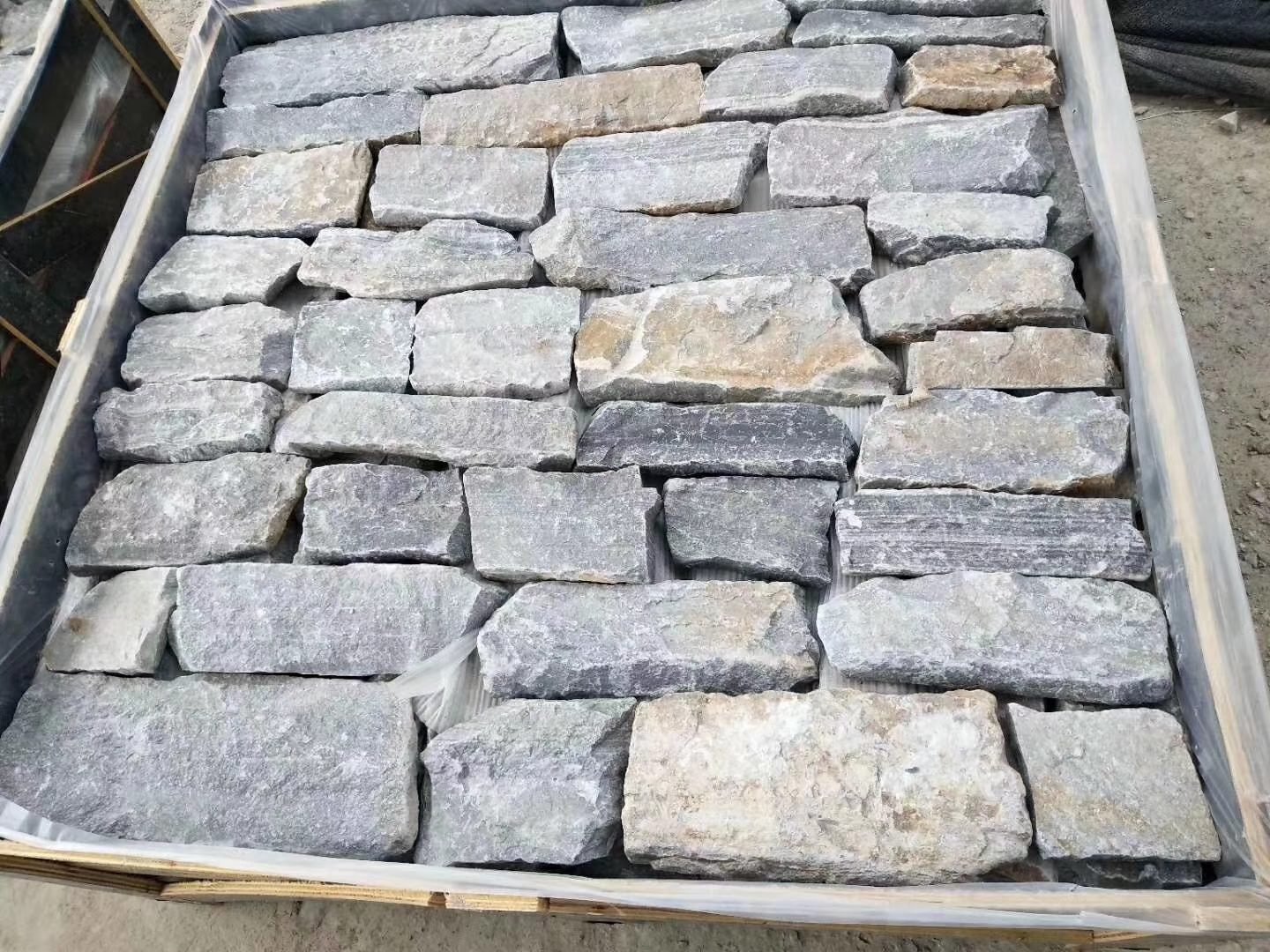 natural linear loose stone panels photo 12