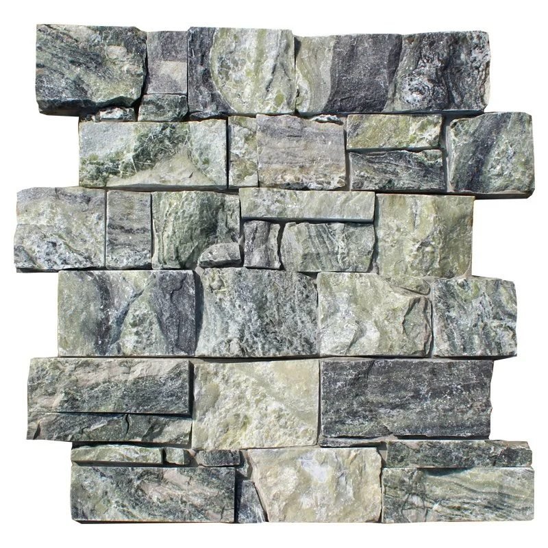 natural stone cladding panels - interlocking z panels 20x55cm and 15.2x61cm for exterior wall and interior feature wall applications