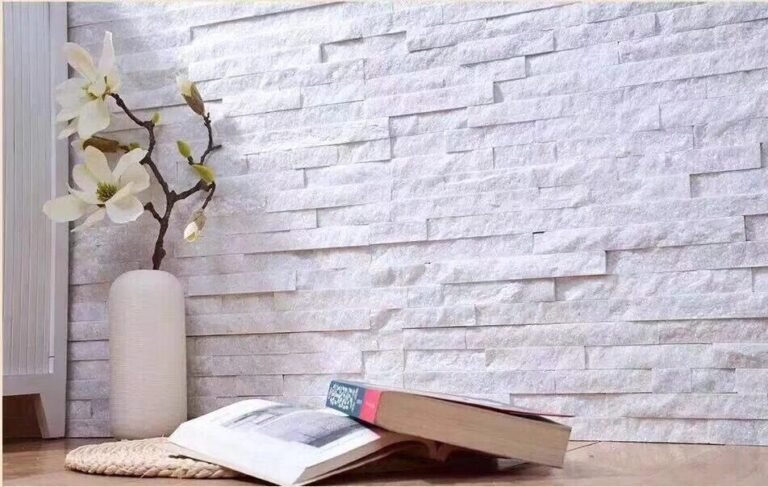 split face wall tiles application - natural stone cladding application scene on exterior wall, villa facade, fireplace and feature wall, supplied factory direct for wholesale projects - photo 1