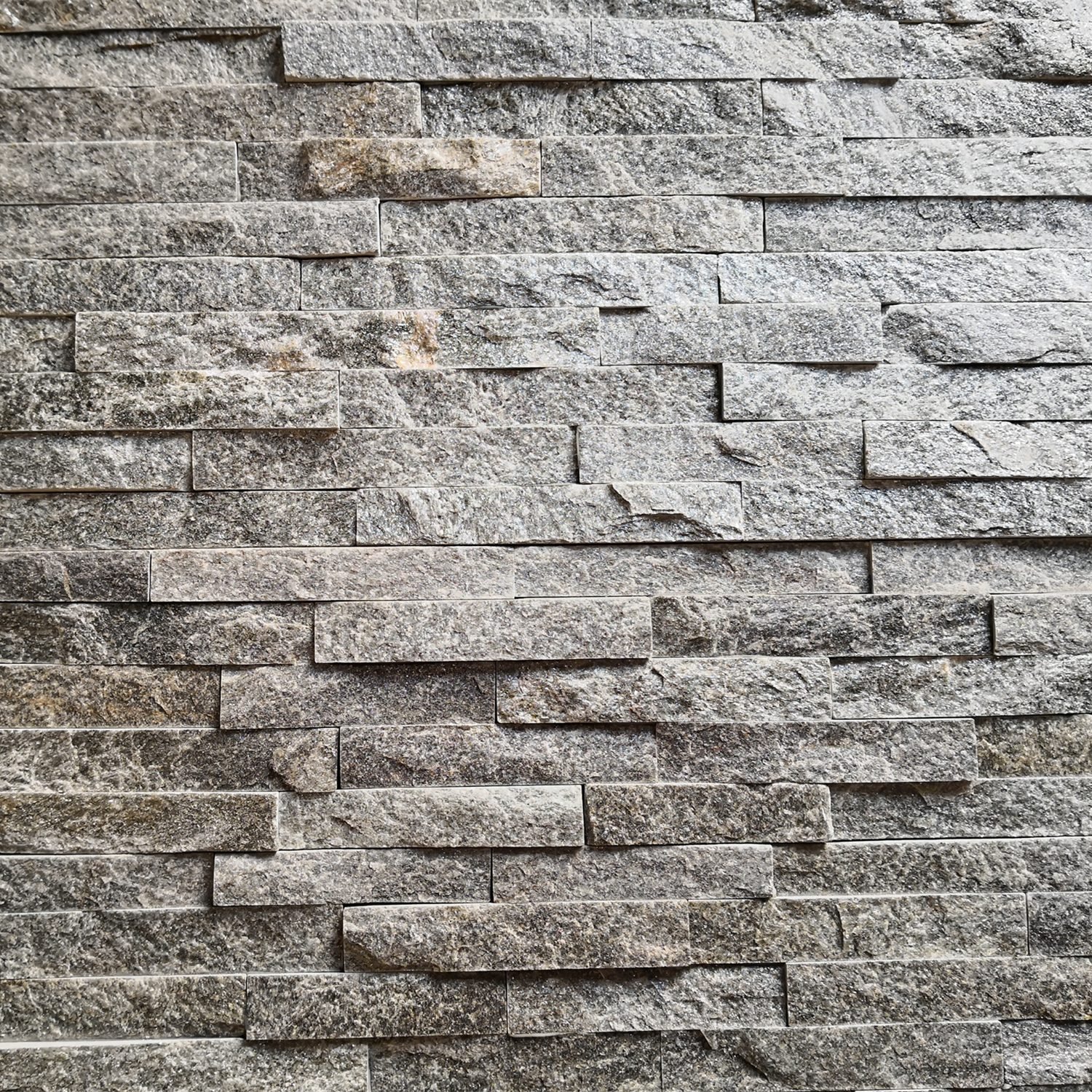 Stacked stone ledger panel TSP-012, natural split face 15x60cm wholesale colorway from the Yixian factory series