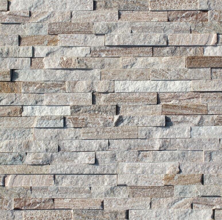 Stacked stone ledger panel TSP-023, natural split face 15x60cm wholesale colorway from the Yixian factory series