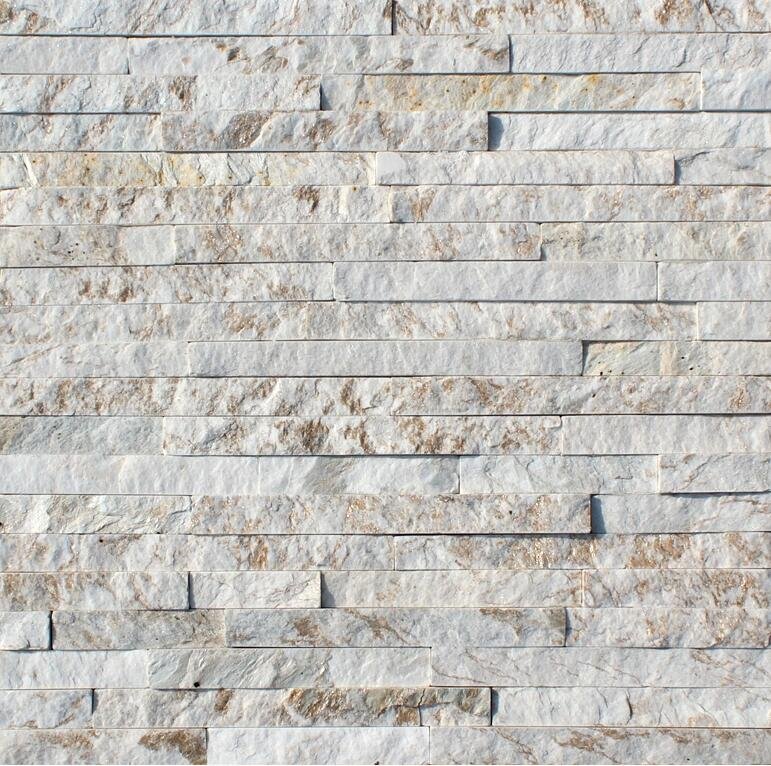 Stacked stone ledger panel TSP-025, natural split face 15x60cm wholesale colorway from the Yixian factory series