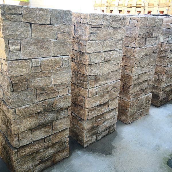 Pre-assembled column kit with matched pillar cap profile