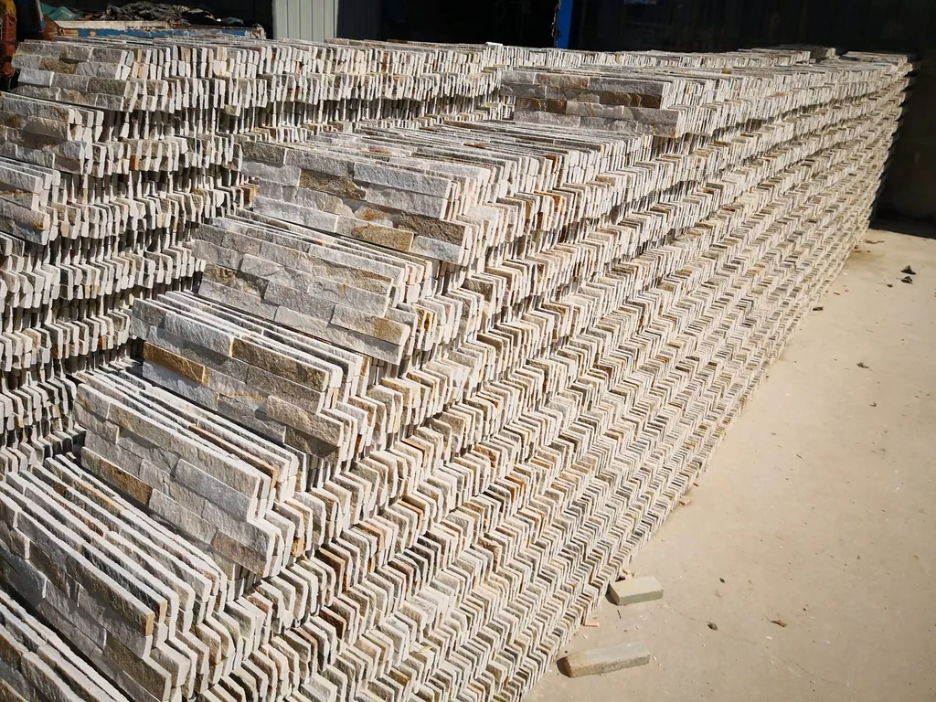 oyster quartzite mini ledgestone details 1