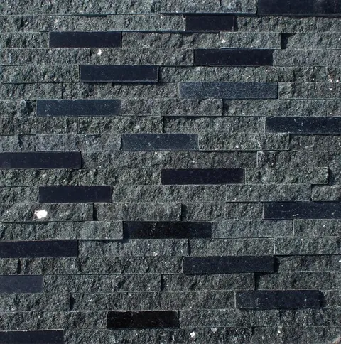 Stacked stone ledger panel TSP-018, natural split face 15x60cm wholesale colorway from the Yixian factory series