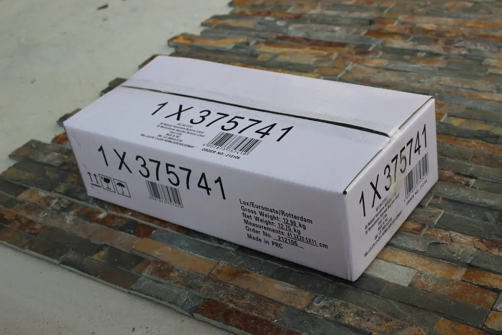 white corrugated carton box for mini ledgestone packing